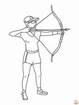 Free Archery Coloring Pages Printable For Kids And Adults sketch template