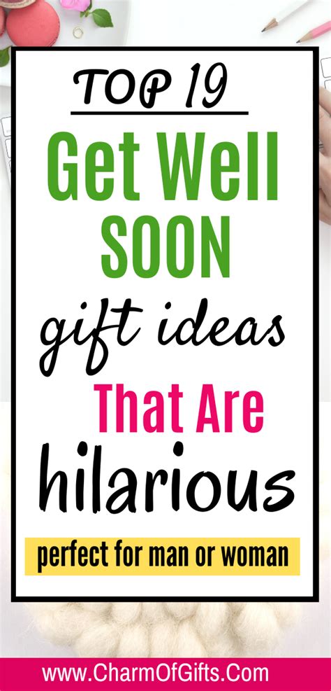 Funny get well soon gifts that will keep them laughing for days – Artofit