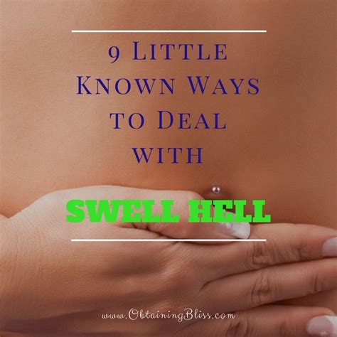 Swelling is normal after getting a tummy tuck. Check out these 9 Little ...