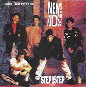 New Kids On The Block - Step By Step (1990, Poster Bag, Vinyl) | Discogs