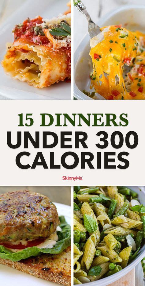 15 dinners under 300 calories – Artofit