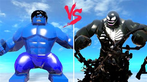 Blue Hulk Transformation - Epic Battle Against Venom! - YouTube