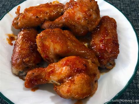 Best Honey BBQ Chicken Wings! - With Ashley And Company