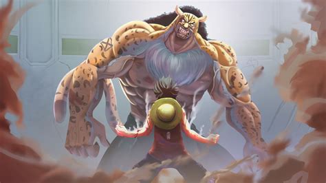 Onepiece Luffy Vs Lucci 1 Of 6 Beginning Of The End