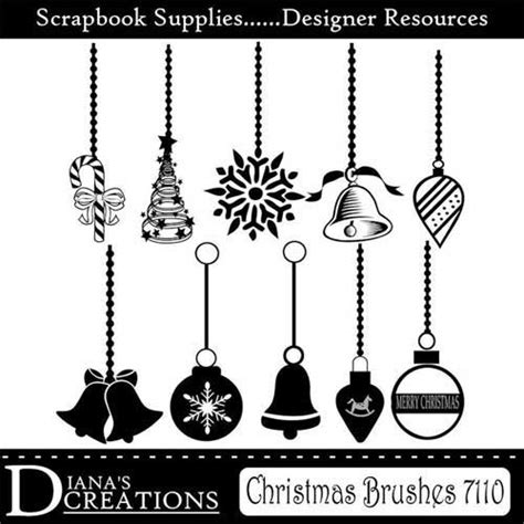 Christmas Photoshop Brushes: 12 Free Sets to Download