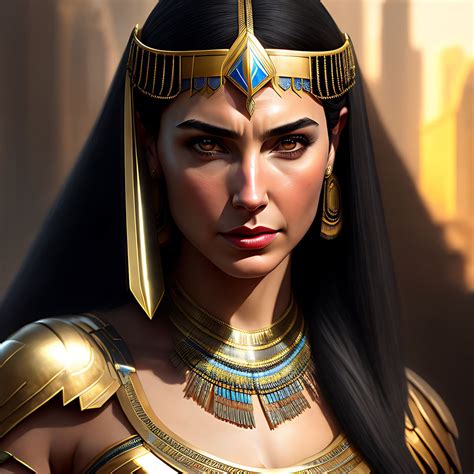 Gal Gadot as Queen Cleopatra VII (V2) by TheMexicanPunisher on DeviantArt