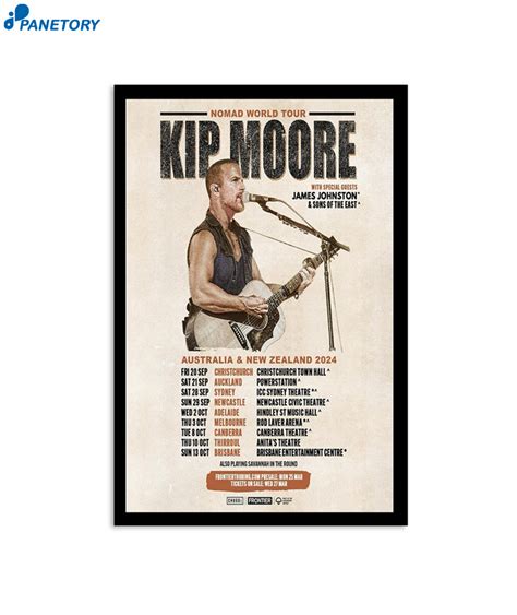 Kip Moore Australia Tour 2024 Dates - Audie Candida