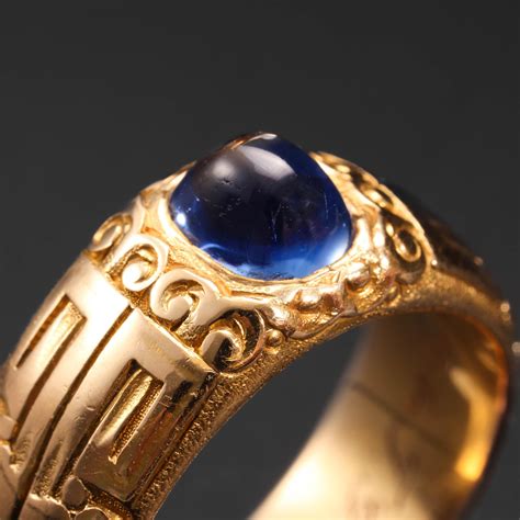 Tiffany and Co. Kashmir Sapphire Ring Edwardian AGL Certified Untreated ...