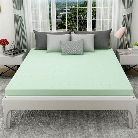 Mattress Topper,3 inch Cooling Gel Ventilated Memory Foam Mattress Topper,Full Size - Walmart ...