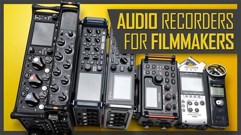 Audio Recorders for Filmmaking 2019: Choosing a Sound Recorder for Your Video Projects - YouTube