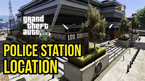 Where is the Police Station in GTA V 2021 - YouTube