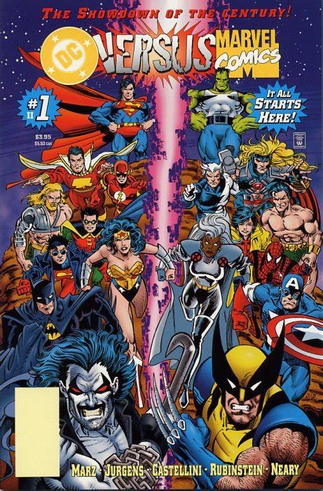 DC Versus Marvel 1 (DC Comics) - ComicBookRealm.com