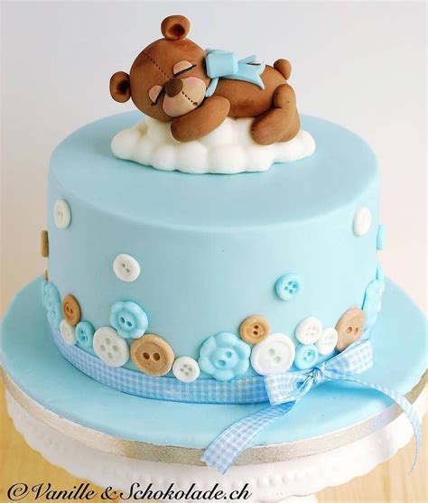 teddy bear cake ideas for baby shower - dicktrainer