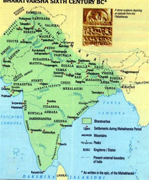 Ancient Maps India Timeline Ramayana Mahabharata | The map, Timeline and Places