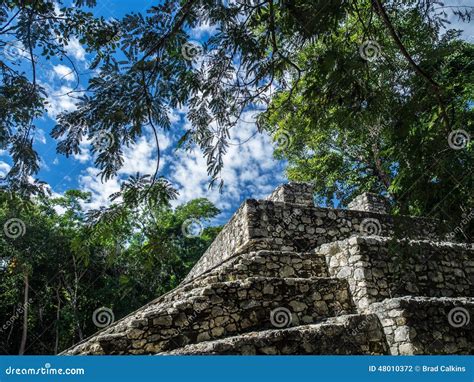 Coba Mayan ruins stock photo. Image of tourism, ruins - 48010372