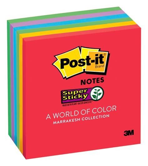 3M Post It Notes, 6 ea - Walmart.com - Walmart.com