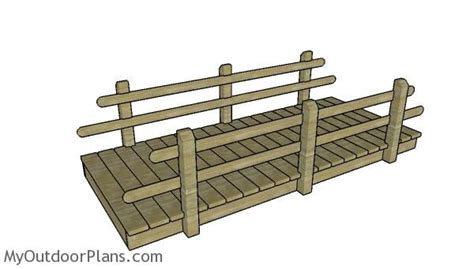 Free Flat Bridge Plans | MyOutdoorPlans | Free Woodworking Plans and Projects, DIY Shed, Wooden ...