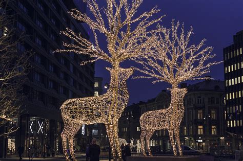 Lighting of the Christmas lights in Stockholm City 2018