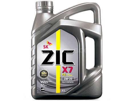 Buy Zic Engine Oil 0W-20 - 4 Litre | Engine Oil in Pakistan | PakWheels