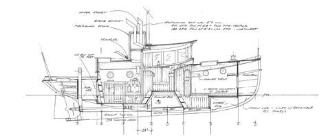 Tell a Tug boat yacht plans ~ Paula akm