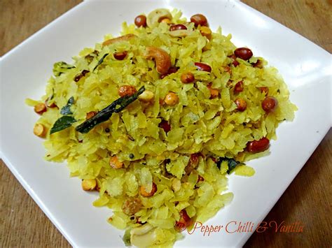 Poha Chivda /Poha chivda recipe | Pepper, Chilli and Vanilla