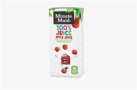 Mcdonald's Minute Maid® Apple Juice Box - Happy Meal Apple Juice PNG Image | Transparent PNG ...