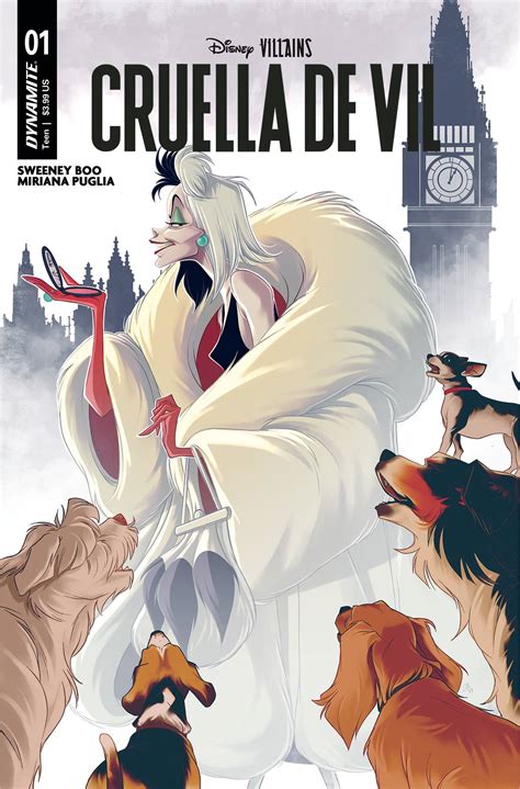 OCT230194 - DISNEY VILLAINS CRUELLA DE VIL #1 CVR A BOO - Previews World