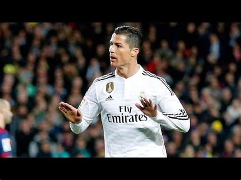 Cristiano Ronaldo Calma el Camp Nou 5 times (calma celebration) - YouTube