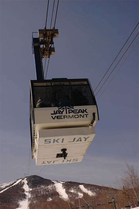 Jay Peak Aerial Tram Photograph by Michael French - Fine Art America