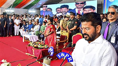 Telangana: 12 ministers take oath along with new CM Revanth Reddy