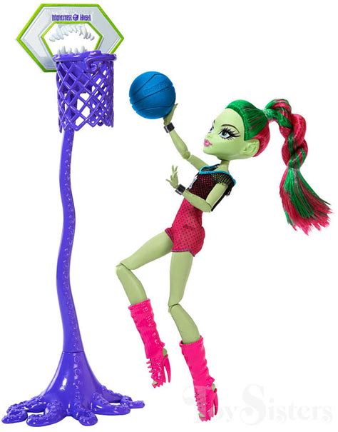 Monster High One Team, One Scream Casketball Champ Venus McFlytrap (2017) #DXY08 - Toy Sisters