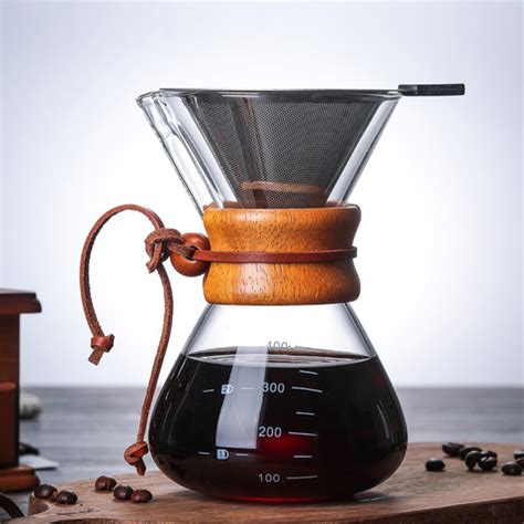 Pour Over Coffee Brewer for Chemex Filters – Amare Coffee