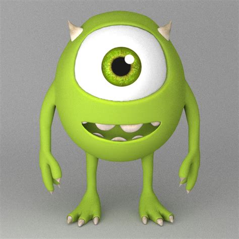 3D Model Mike Wazowski - TurboSquid 1707831