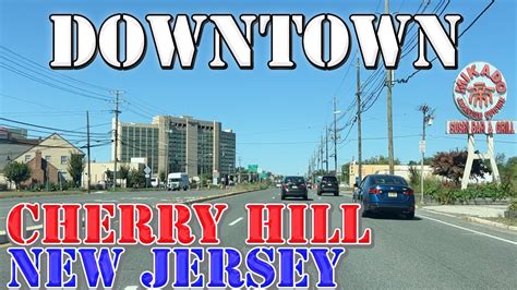 Cherry Hill - New Jersey - 4K Downtown Drive - YouTube