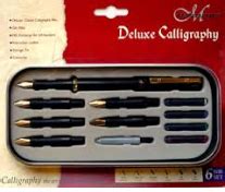 Deluxe Calligraphy Fountain Pen Set – Art Material Supplies