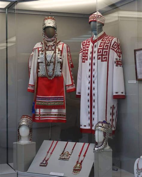 Exhibition of traditional Chuvash clothes by Lyudmila Baltaeva, 2019 ...