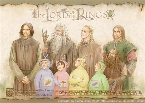 The Fellowship of the Ring by somachiou on DeviantArt