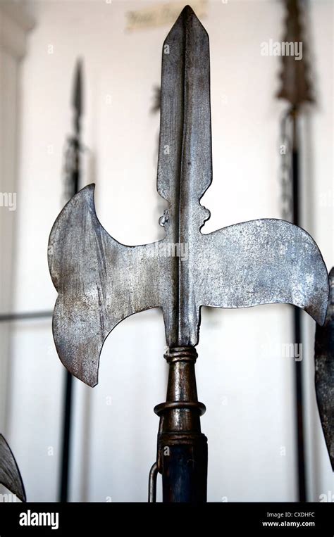 Old halberd hi-res stock photography and images - Alamy