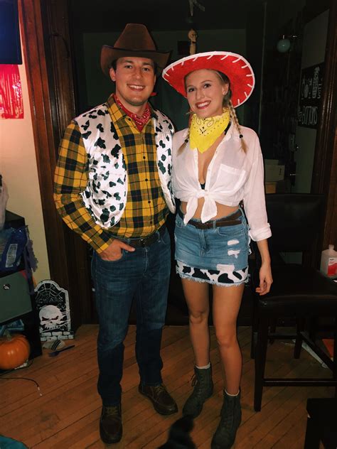 Halloween Costume Idea | Toy story costumes, Jessie halloween costume, Cute couples costumes