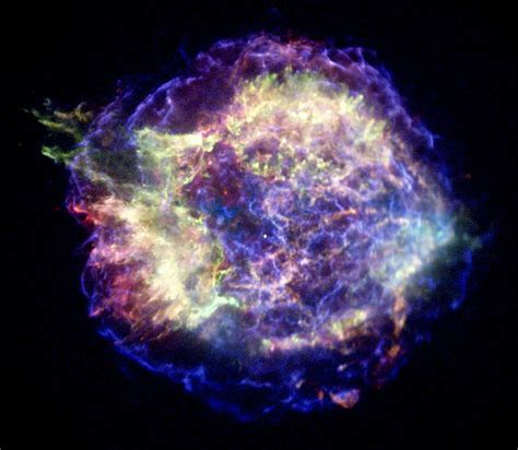 Supernova Remnant Cassiopeia A, X-ray Photograph by Nasacxcuniv. Of ...