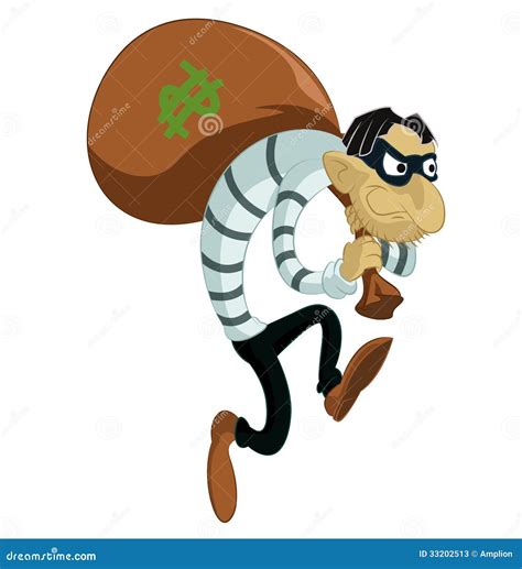 Cartoon Thief Stock Photos - Image: 33202513