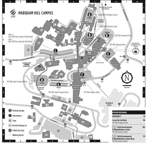 Ohsu Campus Map - Willa Ulrica