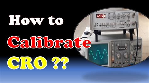 How to Calibration CRO - YouTube