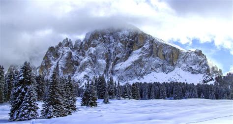 Italian Alps in the Winter. Stock Photo - Image of winter, skiing: 131054318