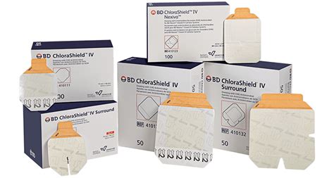 BD ChloraShield™ IV dressing with CHG antimicrobial - BD