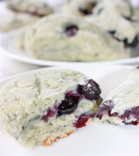 Blueberry Scones - Gluten Free - Kiss Gluten Goodbye