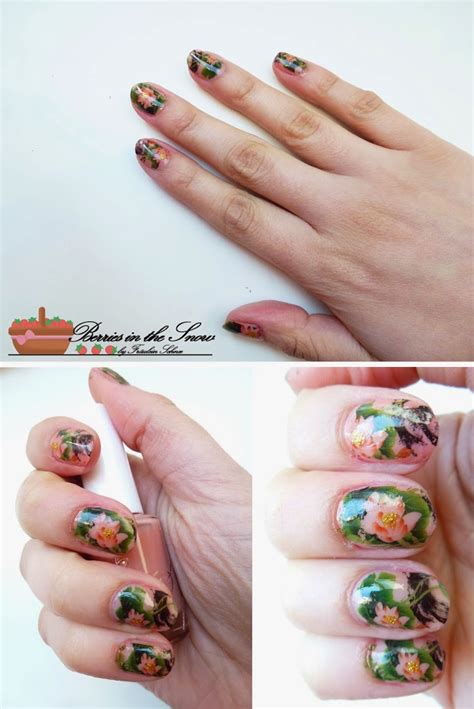 Review: Flower Nail Art Water Decals Transfers Sticker ♥sponsored♥ ...