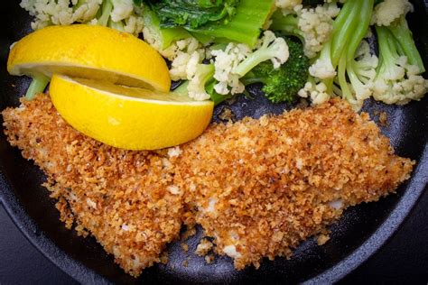 Pan Fried Fish With Panko Crumbs Recipe | Dandk Organizer