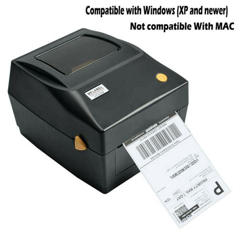 Label Printer, 4x6" High Speed Direct Thermal Label Printer, for Barcode, Labeling, Filing ...