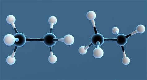 Conformations of ethane - 3D scene - Mozaik Digital Education and Learning